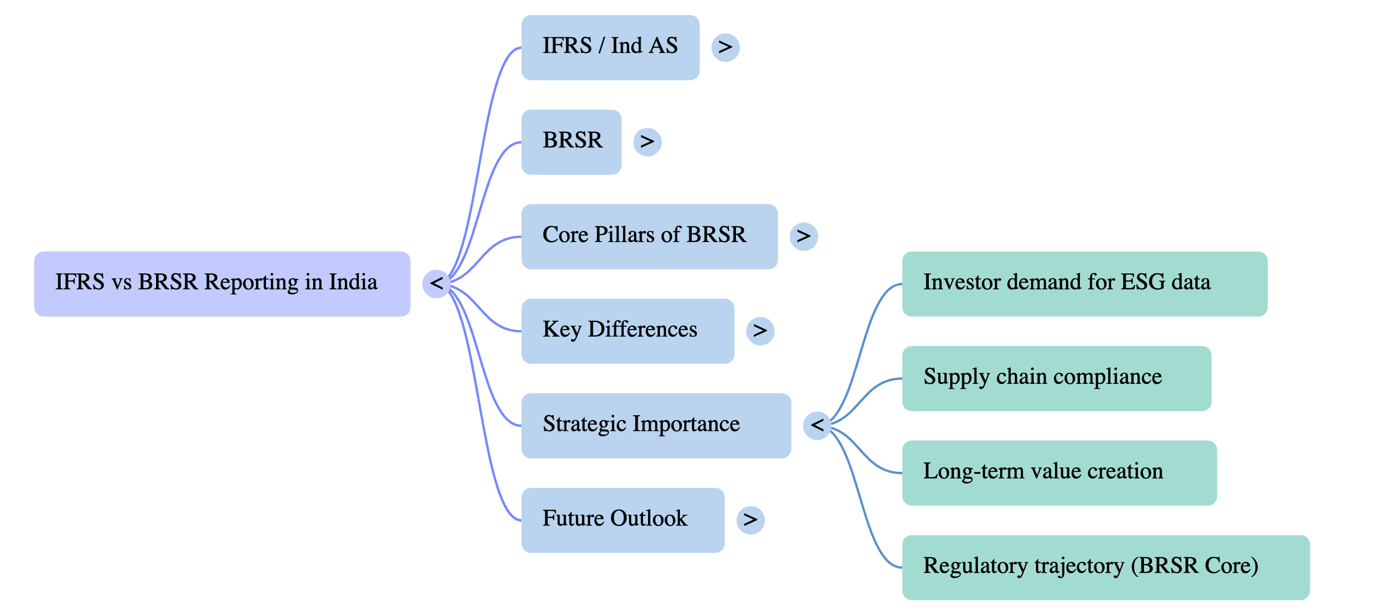 IFRS vs BRSR Reporting Difference in India