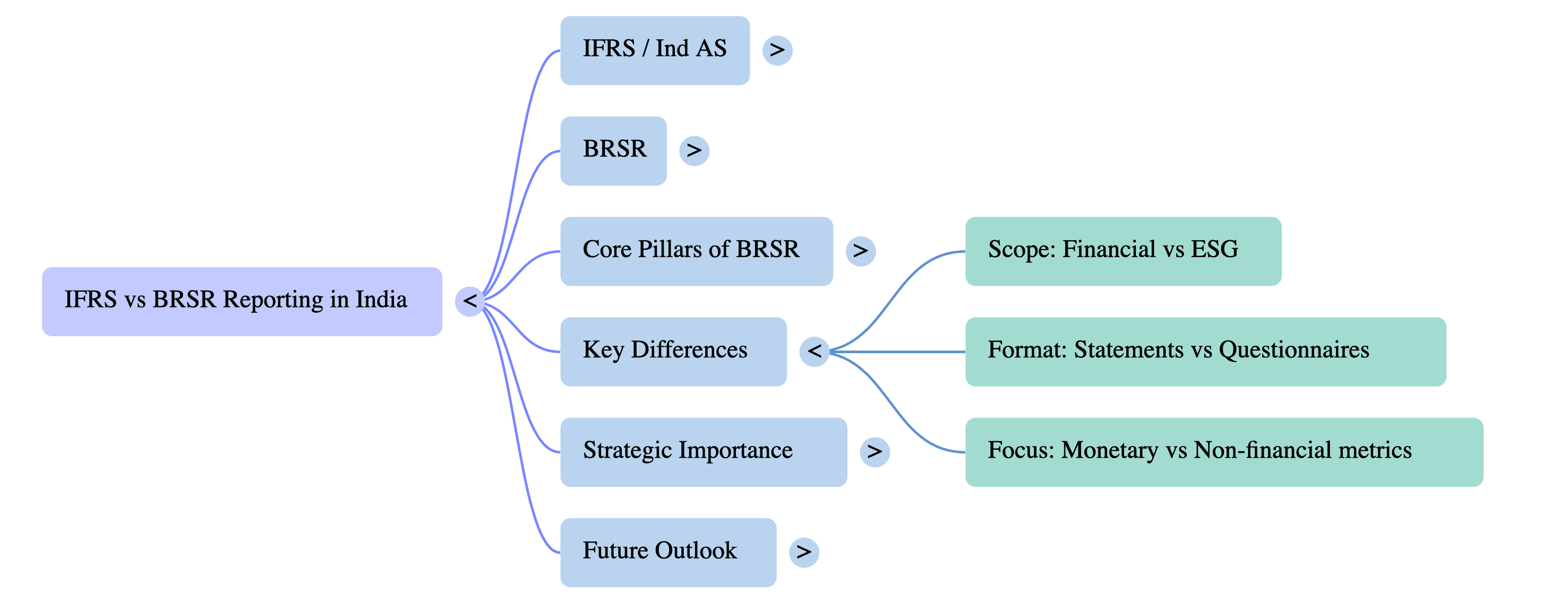 IFRS vs BRSR Reporting Difference in India