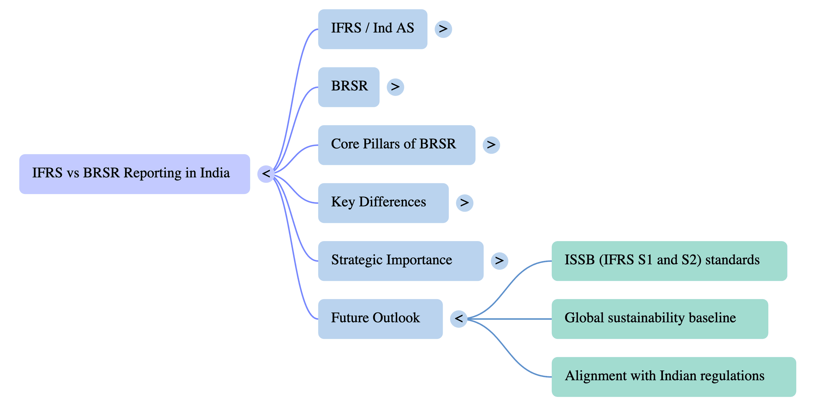 IFRS vs BRSR Reporting Difference in India